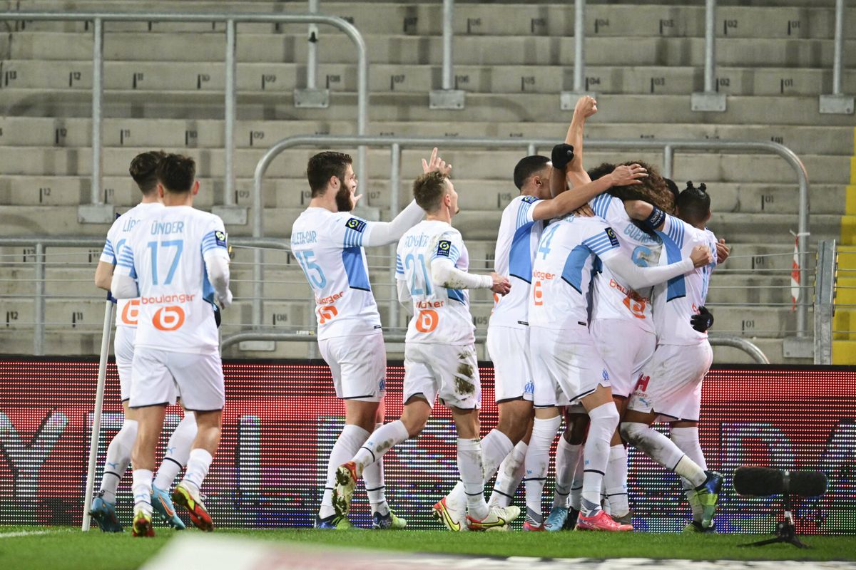 Olympique Marseille wint bij RC Lens en wipt over Nice heen naar 2e plaats Ligue 1