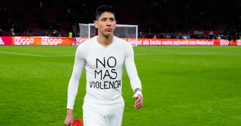 Ajacied Edson Álvarez heeft boodschap voor supportersgeweld in Mexico: 'No mas violencia'