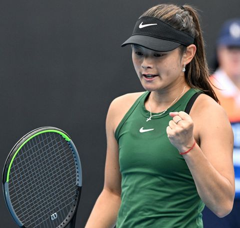 Nederlandse tennisster Arianne Hartono laat stunt op Australian Open schieten