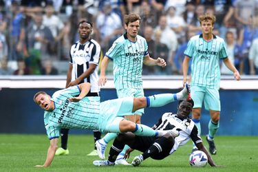 Atalanta geeft 0-2-voorsprong weg tegen concurrent Udinese: koppositie op de tocht