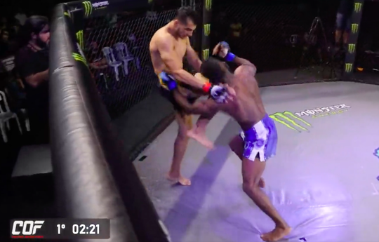 🎥 | MMA-topper Vieira imponeert met DEZE gruwelijke knie-KO op landgenoot