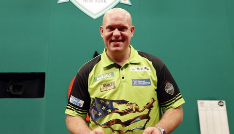 Om deze reden wist deel van publiek niet dat Michael van Gerwen 9-darter gooide