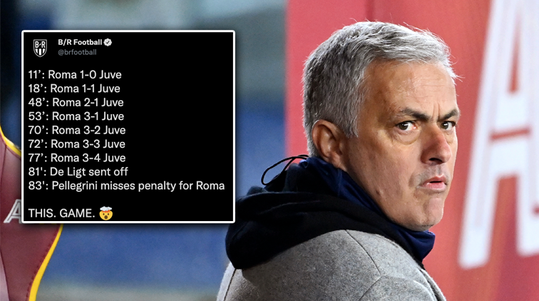We hebben tekens te weinig om krankzinnige Roma-Juventus in één kop te omschrijven