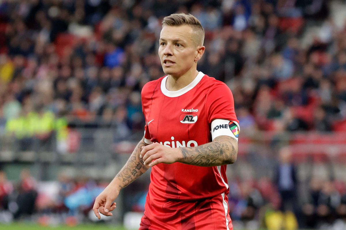 AZ-captain Jordy Clasie baalt van spel tegen Feyenoord: ‘Het lag vooral aan onszelf’