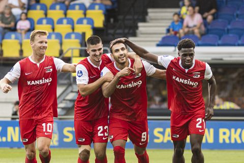 AZ koploper na 2 speelrondes in de Eredivisie door uitzege bij RKC