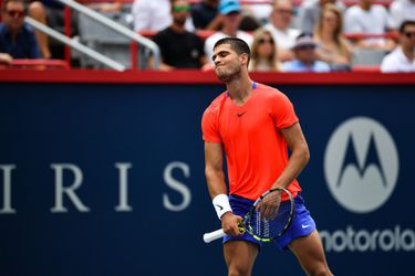 Carlos Alcaraz kan alweer naar huis! In Montreal is ronde 1 het eindstation voor de Spanjaard