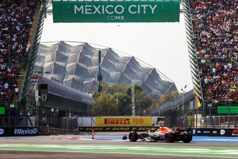 Waarschijnlijk geen regen bij de GP van Mexico, maar de intermediates staan wel klaar
