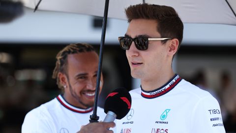 George Russell maakt zich zorgen over de nieuwe F1-auto's: 'Er gaan ongelukken gebeuren'