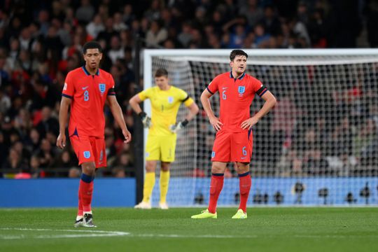 Nog nooit stond niet winnend Engeland er zo slecht voor vlak voor een groot eindtoernooi