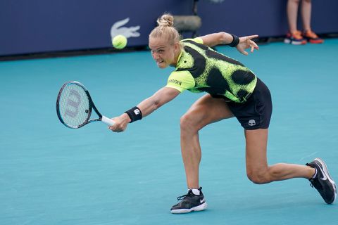 Arantxa Rus in Istanbul veel te sterk voor Turkse tennisster