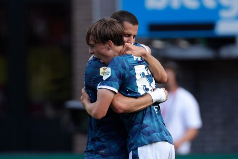 Debutant Leo Sauer redt punt voor Feyenoord op bezoek bij Sparta