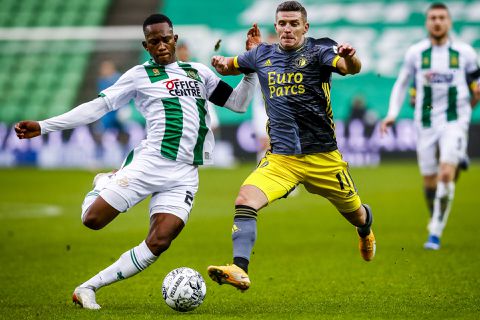 Slordig Feyenoord vuurt vooral losse flodders af tegen Groningen