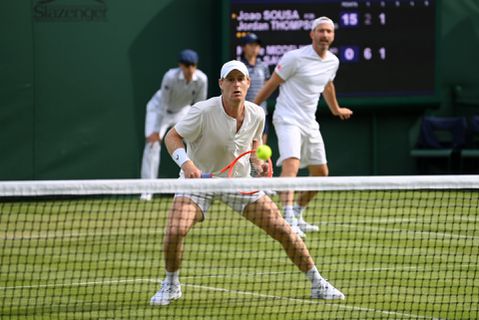 Wimbledon: exit voor dubbelduo Middelkoop en Saville na weggegeven voorsprong