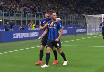 🎥 | Stefan de Vrij kopt Inter op voorsprong tegen Sampdoria