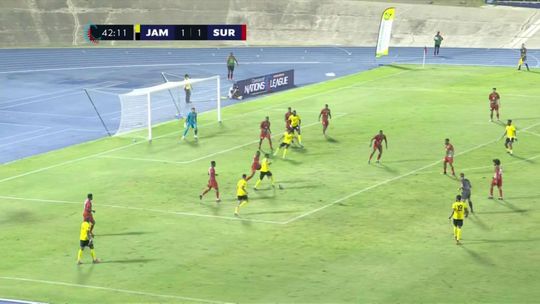 🎥 | Geen stunt van Suriname op bezoek bij Jamaica in Nations League