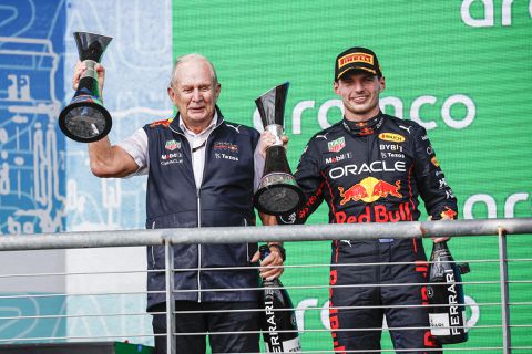 Helmut Marko: 'Pérez kan Verstappen echt niet verslaan over een heel seizoen'