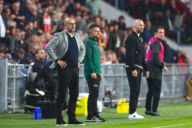PSV-trainer Peter Bosz na 4-1 zege op Sturm Graz: 'Het kan beter'