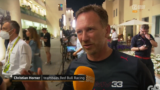 🎥 | Dolblije Christian Horner staat voor de camera bij Ziggo Sport