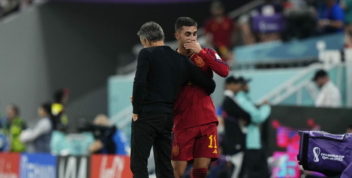DIT wil Spanje-bondscoach niet zien na goal van Ferran Torres: 'Dan gaat hij van het veld'
