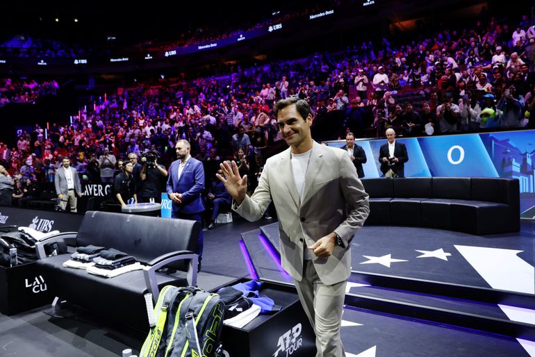 Roger Federer ziet zichzelf als captain bij Laver Cup: 'Zou het heel leuk vinden'