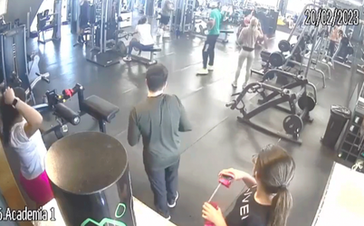 🎥 | Bizar: Braziliaanse personal trainer (20) doodgeschoten in bomvolle sportschool