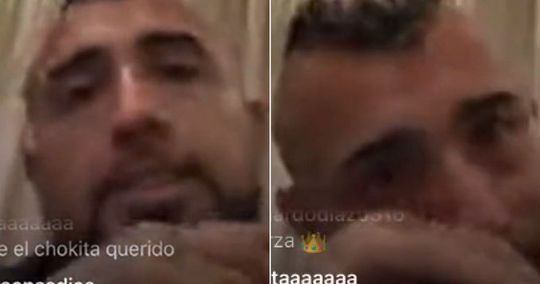🎥 | Arturo Vidal bekeek uitvaart van eigen vader via Instagram Live zodat hij bekerfinale kon spelen