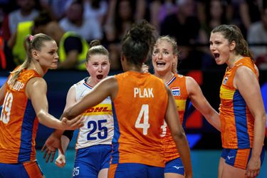 Oranje-volleybalsters winnen 2e duel op Olympisch kwalificatietoernooi