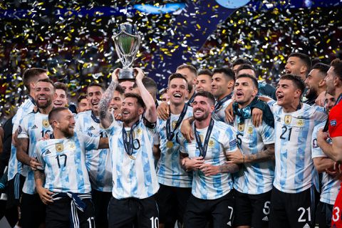 Messi na Finalissima: 'We zijn voor niemand bang'