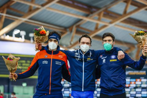 Nils van der Poel over 10 km tegen Patrick Roest: '12 seconden verschil haal ik wel in'