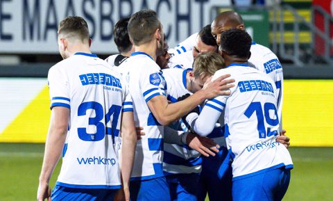PEC Zwolle staat rode lantaarn tijdelijk af aan Sparta na zege op Fortuna Sittard