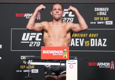 'UFC verwijdert Khamzat Chimaev van vechtkaart, Diaz nu tegen Tony Ferguson'