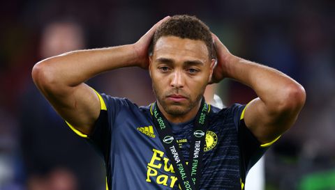 'Feyenoord komt er niet uit met Cyriel Dessers over nieuw contract'