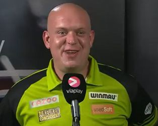 Michael van Gerwen over Gerwyn Price: 'Hij staat niet eens in mijn schaduw en mijn schaduw is groot'