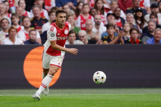 Dusan Tadic is trots op Ajax na CL-opener tegen Rangers: 'Echte teamprestatie'