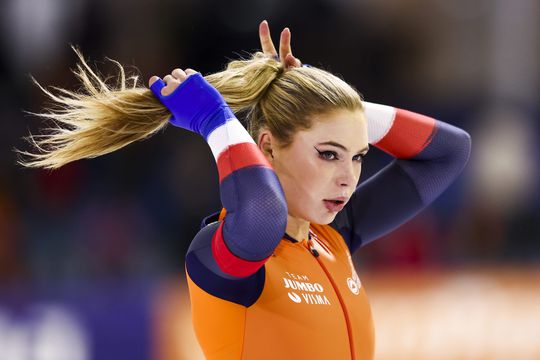 Jutta Leerdam won ondanks menstruatieklachten: 'Is wel een dingetje in de sport'