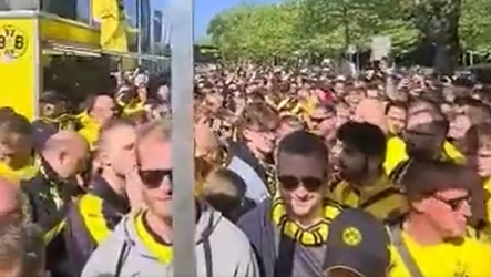 🎥 | Kampioensgekte in Dortmund: uren voor aftrap al duizenden fans bij stadion