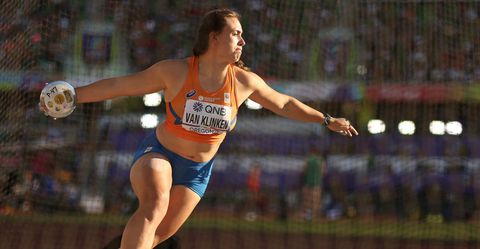 Finaleplaats bij discuswerpen voor Jorinde van Klinken