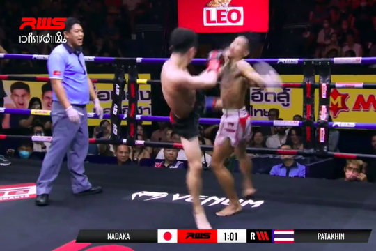 🎥 | OUT! Thaibokser blijft roerloos liggen na ongekend harde highkick knockout