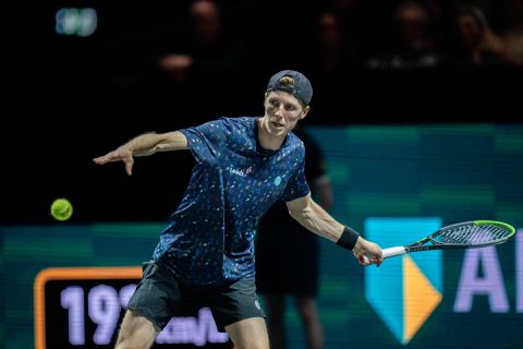 Grigor Dimitrov rekent in een uur af met Gijs Brouwer bij ATP Marseille