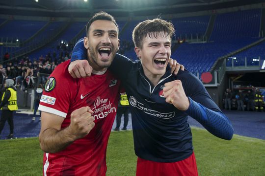 🎥 | Samenvatting: bekijk hier hoe AZ voor een enorme stunt tegen Lazio zorgde