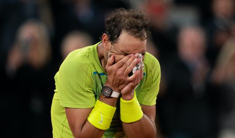 Rafael Nadal met kletsnatte ogen: 'Dit was een magische avond'