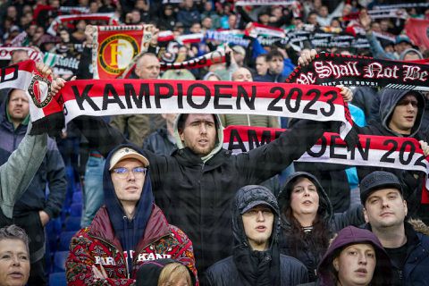 Kaartjes voor kampioenswedstrijd Feyenoord voor meer dan 300 euro op zwarte markt