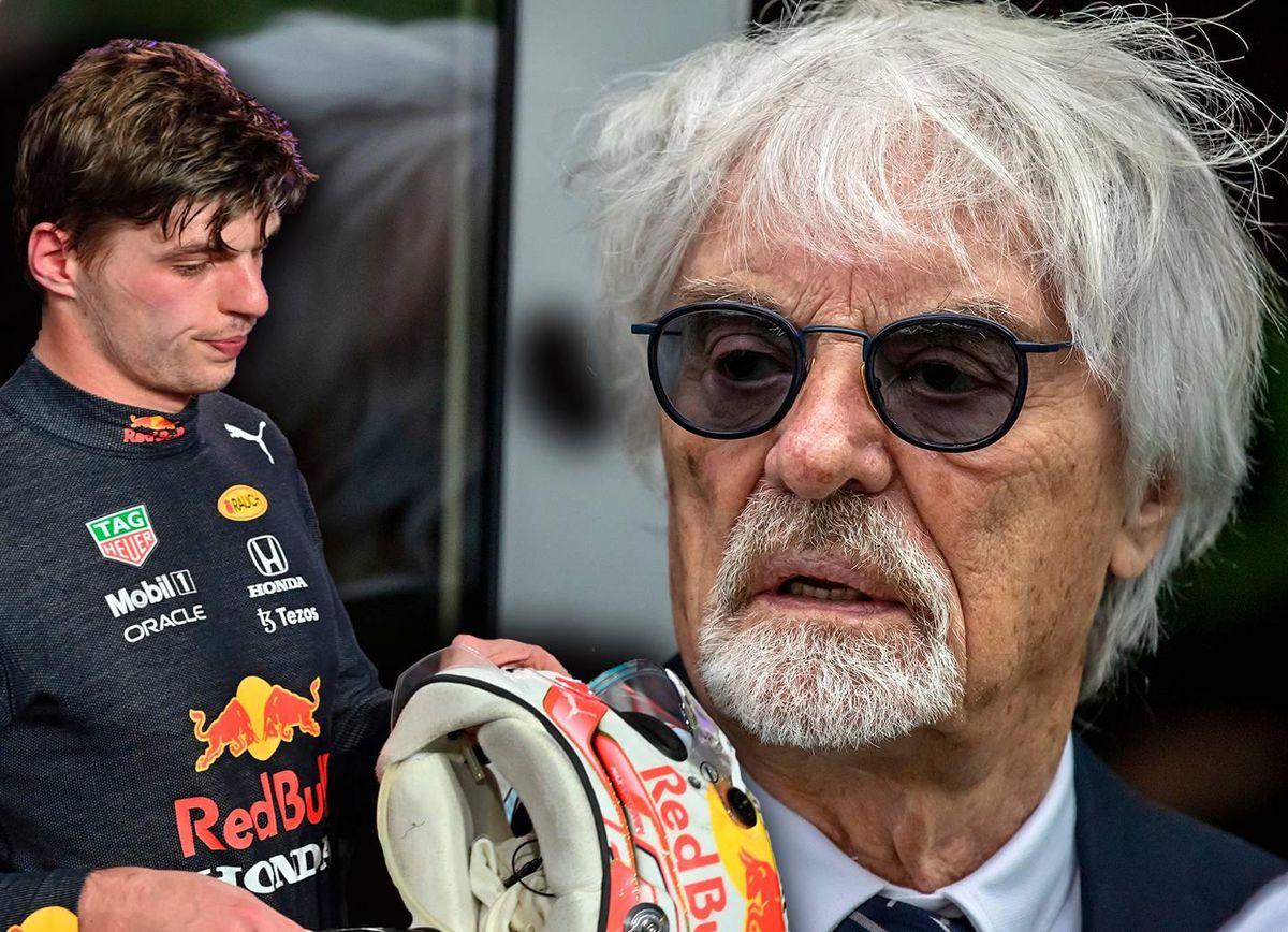 Oud-Formule 1-baas Ecclestone vindt Mercedes en Hamilton oneerlijk: 'Verstappen wordt gepest'