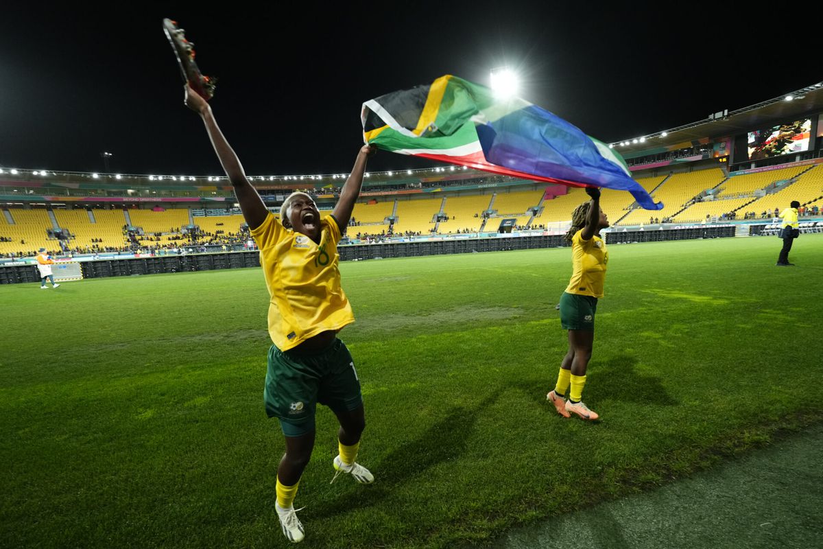 Zuid-Afrika - komende tegenstander Oranje Leeuwinnen - won Afrika Cup van 2022