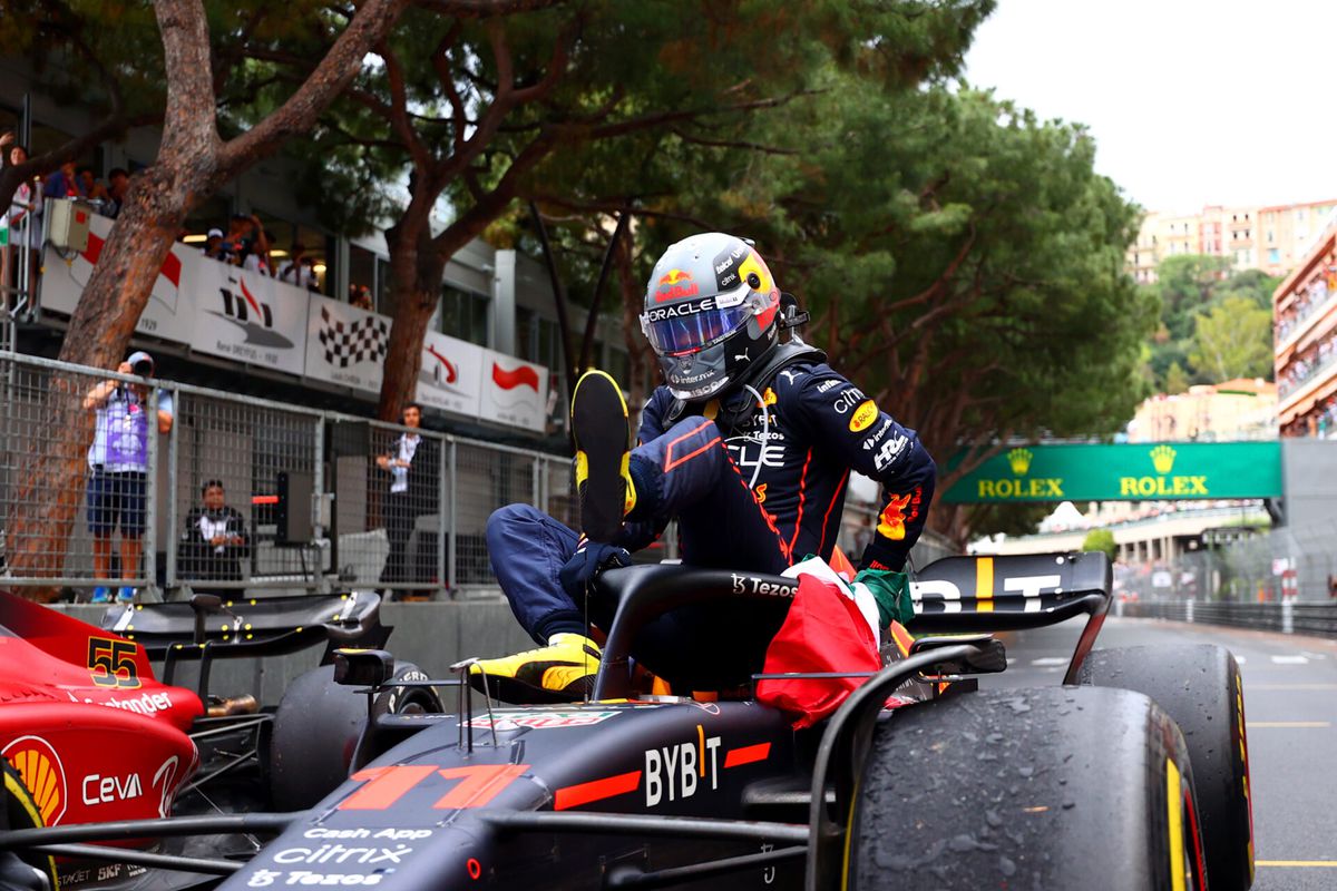 Monaco-winnaar Pérez maakt zich op voor Baku, waar hij vorig jaar ook won