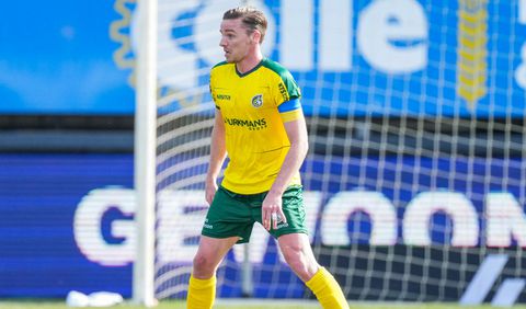 Aanvoerder Ben Rienstra en Fortuna in goede harmonie uit elkaar