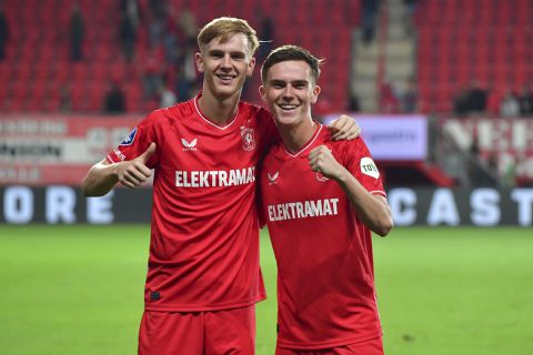 Check hier de opstelling van FC Twente in de return tegen Riga