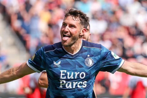 Santiago Giménez kan met Feyenoord meedoen tegen Heerenveen