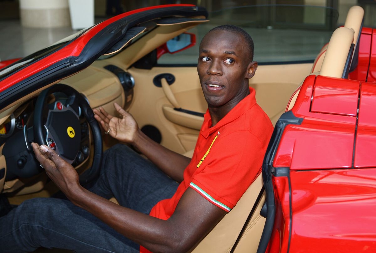 Waarom Usain Bolt niet in de dikste wagens rijdt: 'De invoerheffing is hier idioot hoog'