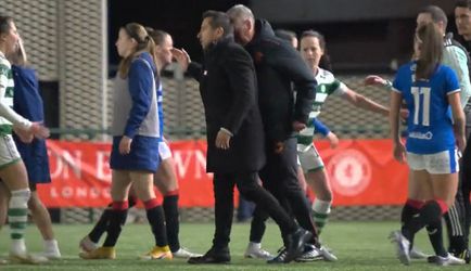 🎥 | Rangers FC-assistent geeft kopstoot aan Celtic-coach na afloop vrouwenwedstrijd